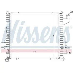 Radiateur 63837A Nissens pas cher