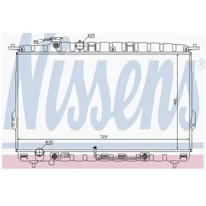 Koeler motorkoeling 67028 Nissens pas cher