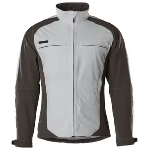 Comparateur de prix : Mascot Unique Softshell jas 12002-149 - wit/donkerantraciet - XL