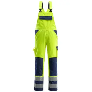 ESVSHOP.nl MASCOT lange broek met waarschuwingskleur Barras, EN 471, klasse 2/2, geel/marine, maat 58