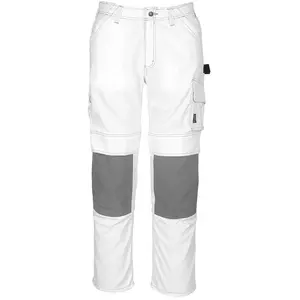 Comparateur de prix : Mascot Hardwear Broek met kniezakken 05079-010 - Wit - C48 - 82