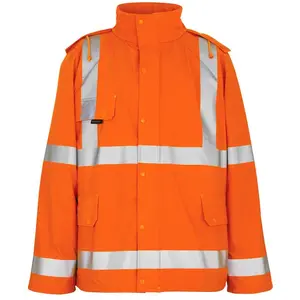 Mascot Safe Aqua Regenjas 50101-814 - Hi-Vis oranje - XL pas cher