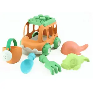 Magni - Strand- & tuinset - 6 stuks met auto van tarwestro pas cher