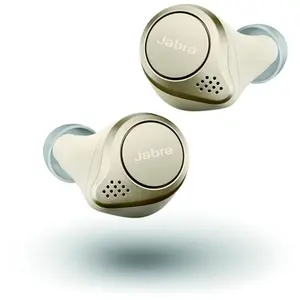 JABRA Elite 75t Ecouteurs Bluetooth True Wireless - Gold Beige pas cher