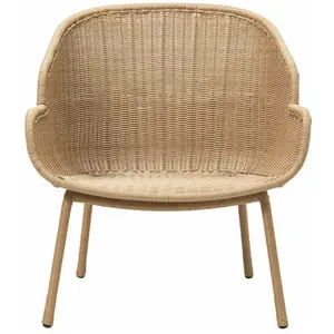 House Doctor, Fauteuil, Lounge-Sessel, Hapur, Natur pas cher