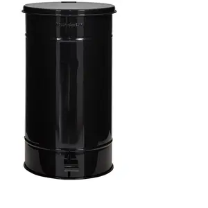 Prullenbak Sono zwart 24 liter pas cher