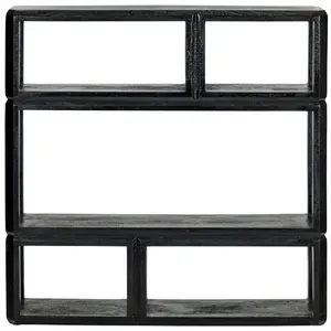 House Doctor, Étagère, Étagère, HDMono, Noir (90 x 90 x 20 cm) pas cher