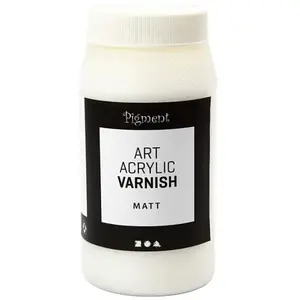 Vernis acrylique Mat semi-brillant - 500 ml pas cher