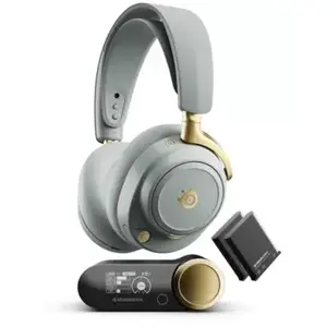 Casque gamer STEELSERIES Arctis Nova Elite Gold Sage pas cher