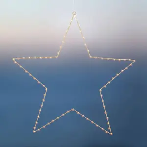 Sirius Home 51280 decoratieve verlichting Liva kerstster Goud 80 lampen LED 2,1 W pas cher