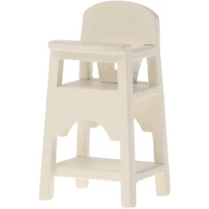 Maileg Chaise haute Souris Off white pas cher