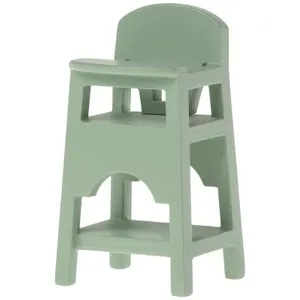 Maileg Chaise haute Souris menthe pas cher