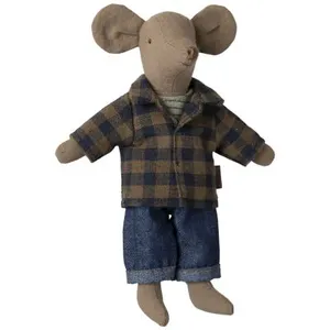 Maileg Papa souris Marron léger pas cher