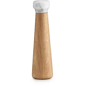 Normann Copenhagen - Craft zoutmolen groot, eiken / marmer wit pas cher