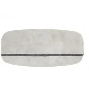 Normann Copenhagen Oona Tapis en laine de Nouvelle-Nélandaise Gris 200 x 90 x 2 cm