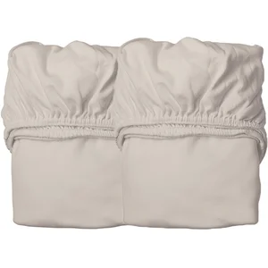 Leander Lot De 2 Draps Housse Lit Bébé ? CappuccinoVendu parbol