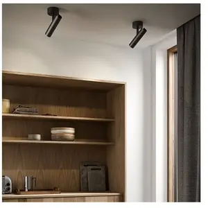 Nordlux, Applique + plafonnier, Plafonnier MIB 6 GU10, noir (GU10) pas cher