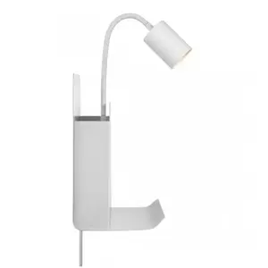 Applique murale Nordlux ROOMI - Métal Blanc H. 28.2 - Intérieur pas cher