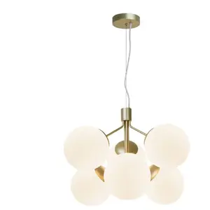 Nordlux Suspension Ivona Laiton 6xE27 pas cher