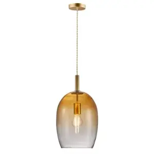 Nordlux Uma 2112723027 Pendelleuchte E27 Bernstein pas cher