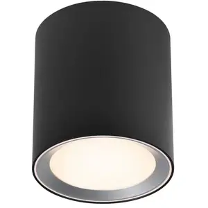 Comparateur de prix : Nordlux Landon 14-plafondlamp-3 step Moodmaker  dimming-LED module-zwart