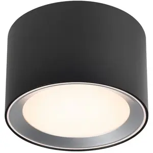 Comparateur de prix : Nordlux Landon 8-plafondlamp-3 step Moodmaker  dimming-LED module-zwart