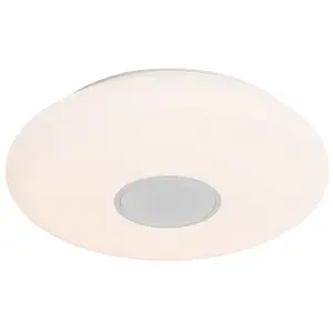 Comparateur de prix : Nordlux Liva Smart Led Plafonnier Blanc 2700/6500k Ip54