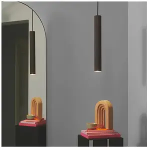 Nordlux Vico-hanglamp-GU10-bruin metalic pas cher