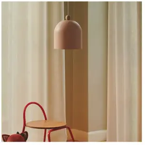 Nordlux Gaston-hanglamp-E27-pastel roze pas cher