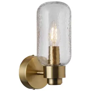 Applique murale Nordlux TUTAN - Verrerie Laiton H. 23 - IP44 pas cher