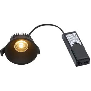 Spot encastré Nordlux luminaire Intérieur ALBRIC - Aluminium Noir H. 4.9 - IP44 pas cher