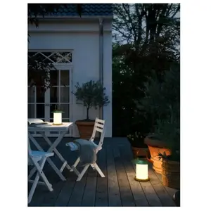 Nordlux Temple Tafellamp - Buiten - Solar - Ø 31cm - Warm Wit licht - ... pas cher