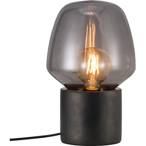 Nordlux Christina 20-tafellamp-E27-beton-antraciet-smoke glas pas cher