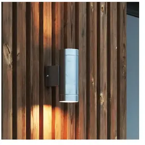 Comparateur de prix : Applique murale Nordlux luminaire Extérieur TIN Maxi Double Lampe de Mur Garantie de 15 ans Acier galvanisé Acier galvanisé H.20.5