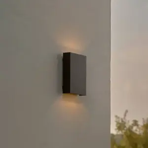 Nordlux, Éclairage d'extérieur, Fold 15 vaeglampe LED IP54 sort (IP54)