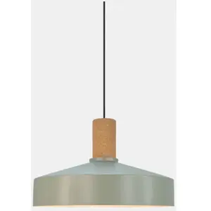 Nordlux Elvas Kurk - hanglamp - E27 - Groen