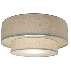 Nordlux Malodin 50 - Plafondlamp - E27 - Beige pas cher
