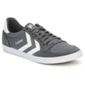 Lage Sneakers hummel TEN STAR LOW CANVAS Grijs pas cher