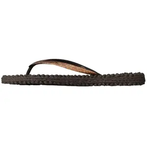 Tongs à paillettes femme Ilse Jacobsen Hornbæk - prune pas cher