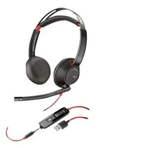 Comparateur de prix : Plantronics Poly Blackwire 5220 - 5200 Series - micro-casque - sur-ore...
