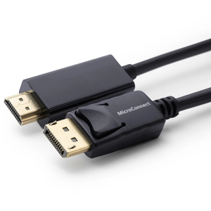 MicroConnect - Câble adaptateur - DisplayPort mâle verrouillé pour HDM... pas cher