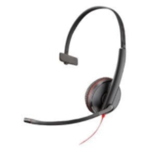 Plantronics Poly Blackwire C3215 - 3200 Series - micro-casque - sur-oreille - filaire - USB, jack 3,5mm pas cher