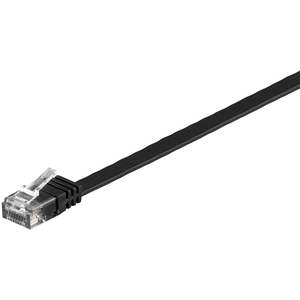 EET Nordic MicroConnect UltraFlat - câble de réseau - 3 m - noir pas cher