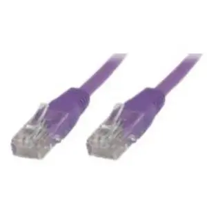 EET Nordic MicroConnect câble de réseau - 30 cm - violet pas cher