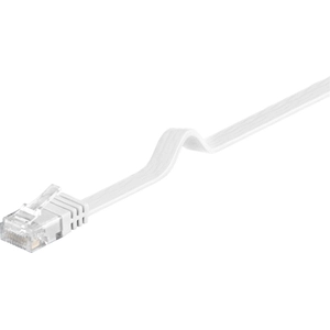 Eet nordic MicroConnect UltraFlat - câble de réseau - 5 m - blanc pas cher