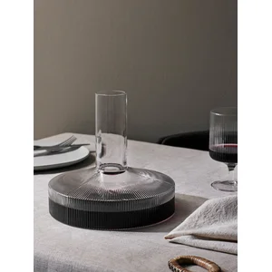 Ferm living - Ripple Wine Carafe - Helder - 1.1L pas cher