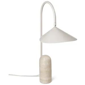 Ferm Living ARUM-Lampe de table marbre et métal H50cm pas cher