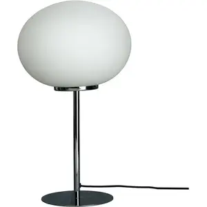 DYBERG LARSEN Dyberg Larsen Queen Lampe À Poser, Support Chromé pas cher