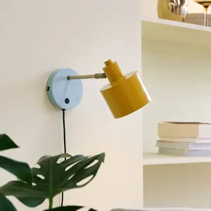 Ocean kerrie, turquoise wandlamp pas cher