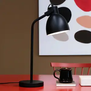 Dyberglarsen Coast Lampe de table Task noir mat pas cher